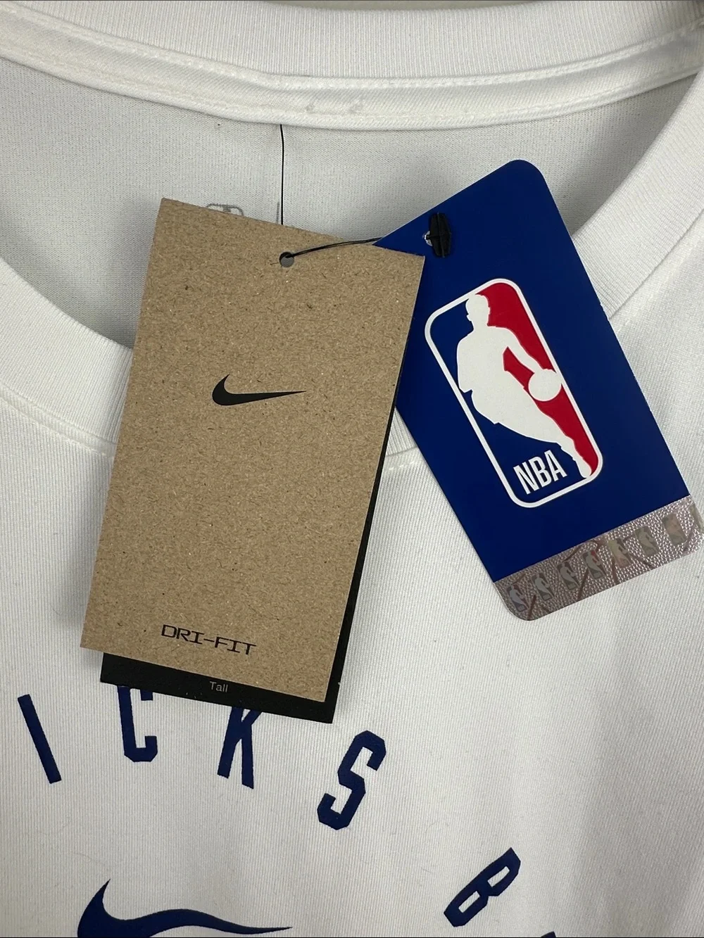 Authentic New York Knicks Nike Legend On-Court Practice Performance Tee NEW!